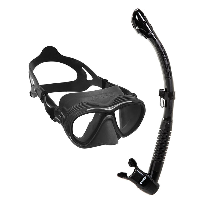 Kit de Snorkel Quantum + Itaca Ultra Dry Cressi