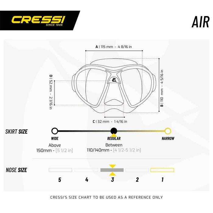 Scuba Diving Mask Air Cressi