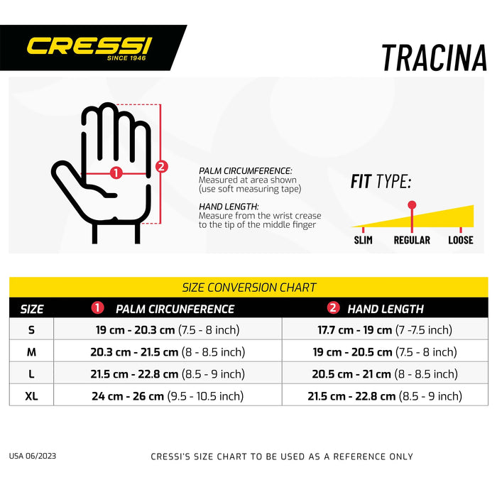 Guantes para Pesca Tracina Ultraspan 3mm Cressi