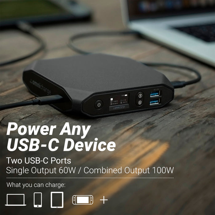 Cargador Omni 20+ USB-C Omnicharge