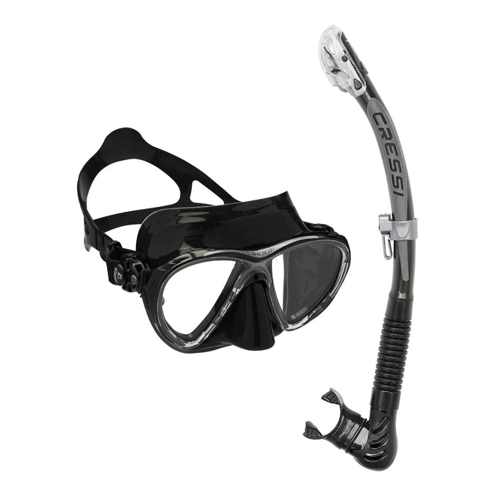 Kit de Snorkel Evo Big Eyes + Alpha Ultra Dry Cressi